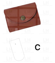 Load image into Gallery viewer, AUGUST PREORDER - ACCORDION WALLET CUTTING DIE FOR LUXE HARDWARE ACCORDION WALLET PATTERNS $48.00 -$70/EACH
