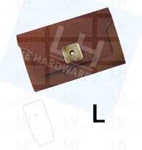Load image into Gallery viewer, AUGUST PREORDER - ACCORDION WALLET CUTTING DIE FOR LUXE HARDWARE ACCORDION WALLET PATTERNS $48.00 -$70/EACH
