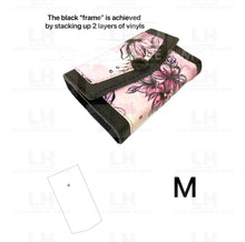 Load image into Gallery viewer, AUGUST PREORDER - ACCORDION WALLET CUTTING DIE FOR LUXE HARDWARE ACCORDION WALLET PATTERNS $48.00 -$70/EACH
