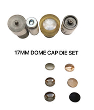 Load image into Gallery viewer, 15Mm &amp; 17Mm Fashion Snap Die Set $7.50 - $29.99/Set 17 Mm For Dome Cap (4 Piece)

