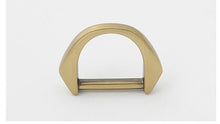 Load image into Gallery viewer, High End Seamless 1’’ D Ring $24.00/10 Pieces (Made From Zinc Alloy) Light Gold - Made Alloy

