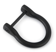 Load image into Gallery viewer, 15Mm Inner Measurement Horse D Ring $1.20/1 Piece Matt Black
