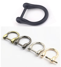 Load image into Gallery viewer, 19Mm Inner Measurement Horse D Ring $1.60/1 Piece
