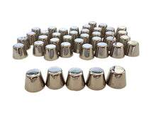 Load image into Gallery viewer, 16MM BUCKET PURSE FEET $10.00/10 PIECES SILVER
