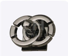 Load image into Gallery viewer, Double Circle Turn Lock $3.50/Each Gunmetal
