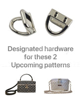 Load image into Gallery viewer, Double Ring ( 16Mmd + 15Mm Rectangle Ring) $14.50/Pack Of 10
