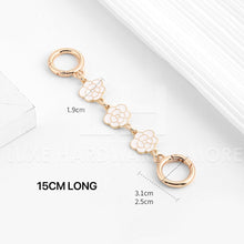Load image into Gallery viewer, Flower Extension Metal Chain $5.50/Each
