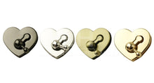 Load image into Gallery viewer, Heart Turn Lock $4.00/1
