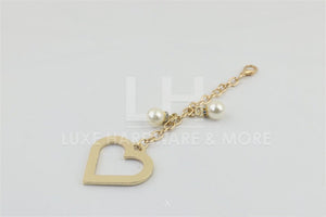 Heart With Imitation Diamond & Pearls $8.00/2 Pieces