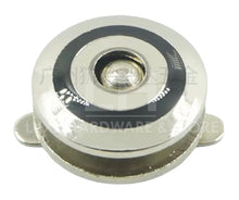 Load image into Gallery viewer, High End Magnetic / Twist On Snap $11.00/4 Sets Two Tone - 17 Mm Domed Shape Silver &amp; Black
