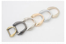 Load image into Gallery viewer, High End Seamless 1’’ D Ring $24.00/10 Pieces (Made From Zinc Alloy)
