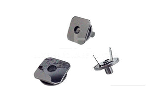 High End Square Magnetic / Twist On Snap $4.00/1 Set Gunmetal
