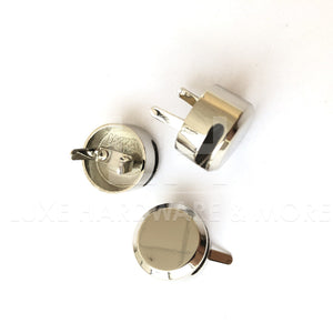 HIGH END WALLET HARDWARE (SEEN ON HERMES WALLETS) $4.00/2 PIECES