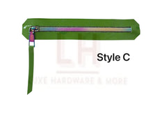 Load image into Gallery viewer, AUGUST PREORDER 6’’ 9’’ ZIPPER OVERLAY CUTTING DIE FOR #5 ZIPPER TAPE $40.00 60.00/EACH
