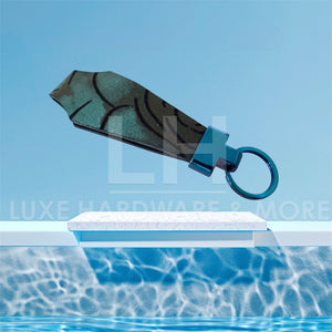 JUNE PREORDER - HIGH END BLUE & RAINBOW KEY FOB $14.00/2 PIECES