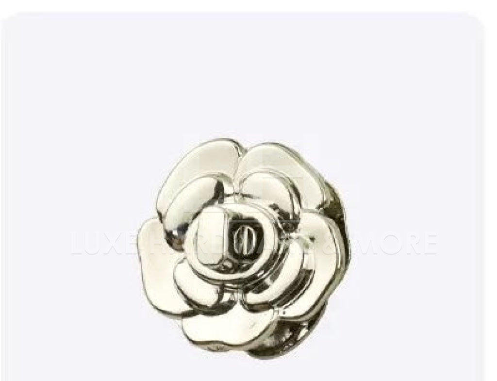 MARCH PREORDER - FLOWER TWIST LOCK $3.5/EACH SILVER