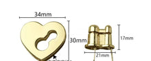 Load image into Gallery viewer, MARCH PREORDER - HEART SHAPED TWIST LOCK $3.5/EACH
