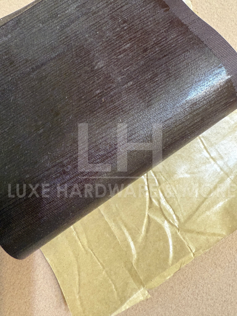 MARCH PREORDER - SELF ADHESIVE FABRIC FOR WALLET LINING $9.00 /18’’ * 36’’ BROWN - 0.1MM THICK (18’’ * 36’’)