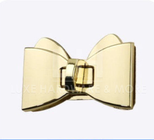 MAY PREORDER - BOW TIE LOCK $5.50/ EACH LIGHT GOLD