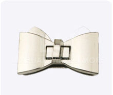 Load image into Gallery viewer, MAY PREORDER - BOW TIE LOCK $5.50/ EACH SILVER
