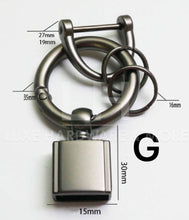 Load image into Gallery viewer, Men’s Key Fob/Tassel $12.5/5 Pieces Matte Black - G
