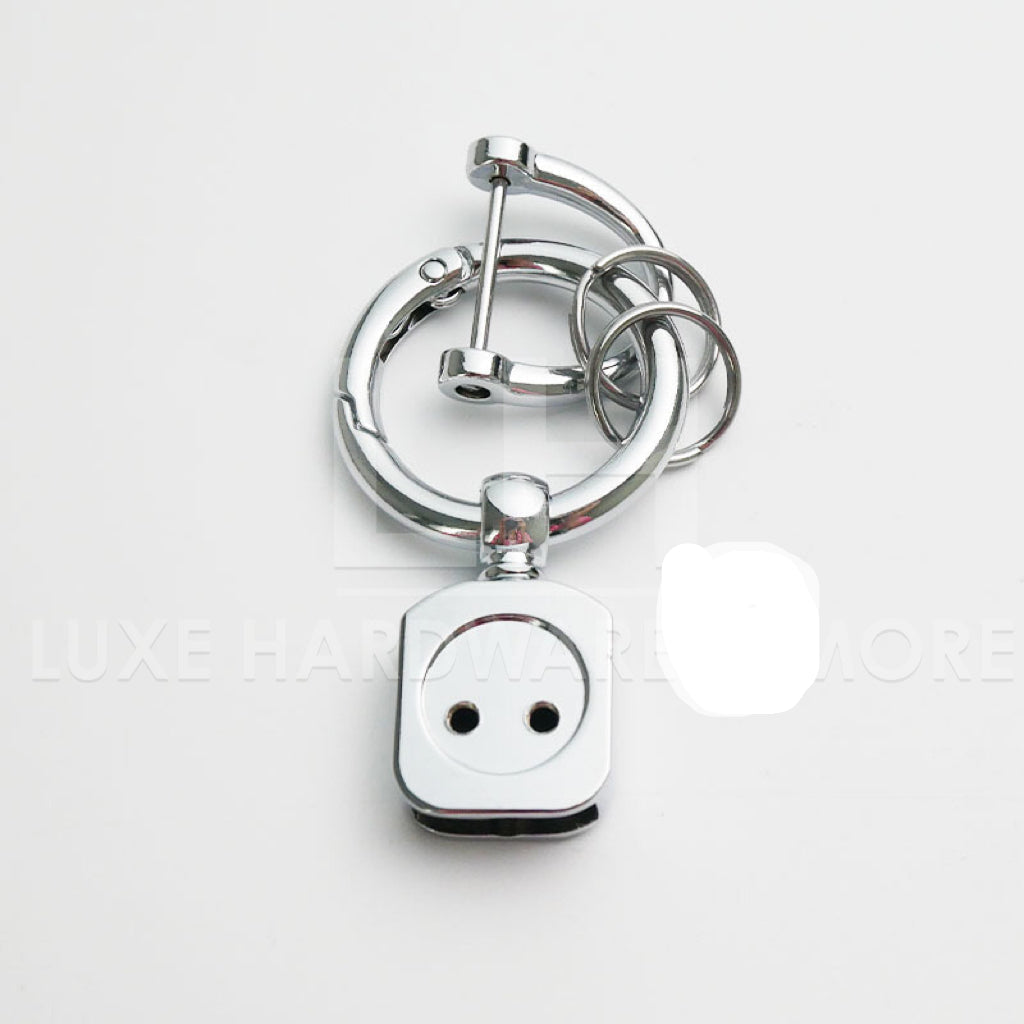 Men’s Key Fob/Tassel $12.5/5 Pieces Silver - C