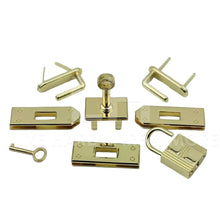 Load image into Gallery viewer, NOVEMBER PREORDER - KELLEY LOCK SET $8.50/EACH SET LIGHT GOLD
