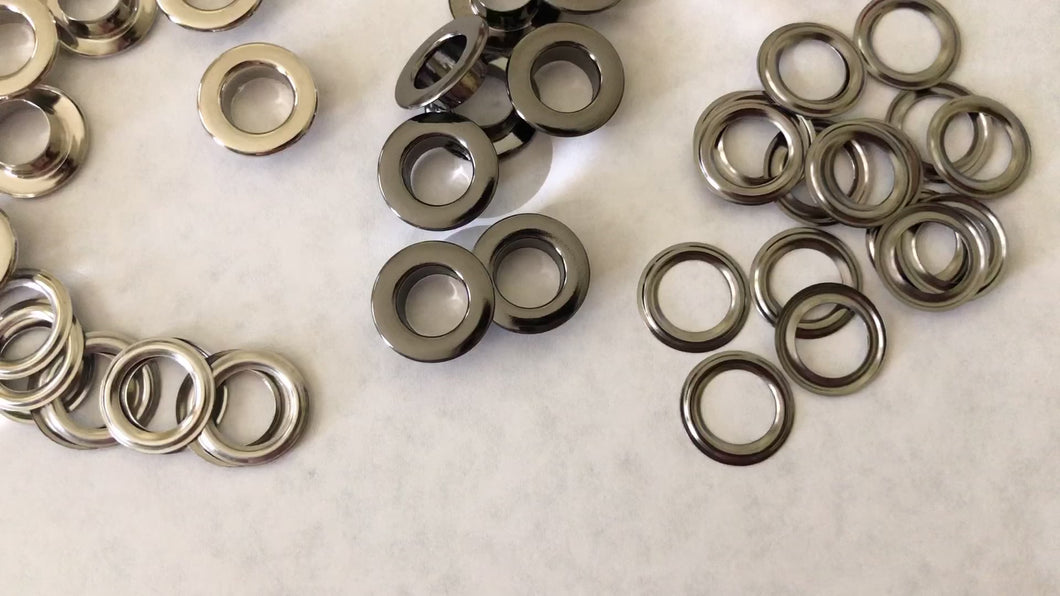 FLAT RIM 10MM GROMMET (UTILITY GRADE MADE FROM COPPER)  $15/100 PIECES