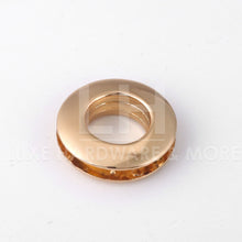 Load image into Gallery viewer, Screw In Grommet $10.00 - $16.00/10 Set Light Gold 10.6 Mm Inner Measurement
