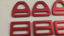 Load and play video in Gallery viewer, RED  SLIDER &amp; TRIANGLE RING $1.90/EACH PIECE
