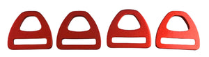 RED  SLIDER & TRIANGLE RING $1.90/EACH PIECE