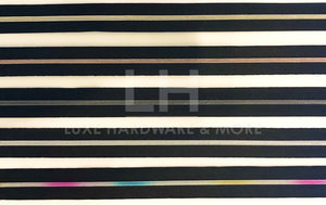 #3 Black Tape With Variety Colors Teeth Nylon $1.40-1-$1.70/yard
