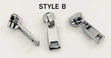 Load image into Gallery viewer, #5 High End Style 1 Silver Pull For Metal Tape $1.20/Each B
