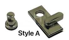 Load image into Gallery viewer, High End Locks In 3 Styles $6.00/Each Style A - Gunmetal
