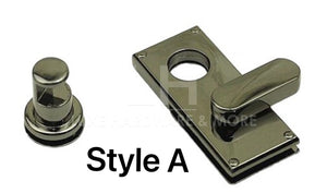 High End Locks In 3 Styles $6.00/Each Style A - Gunmetal