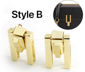 High End Locks In 3 Styles $6.00/Each Style B - Light Gold