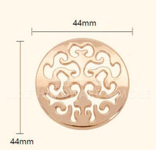 Load image into Gallery viewer, Light Gold Decorative Logo $2.00/each
