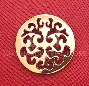 Light Gold Decorative Logo $2.00/each