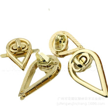 Load image into Gallery viewer, New Style Light Gold Water Drop Lock $4.00/each
