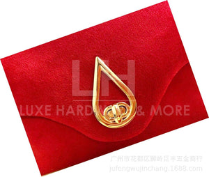 New Style Light Gold Water Drop Lock $4.00/each